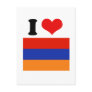 Armenia old Flag Postcard