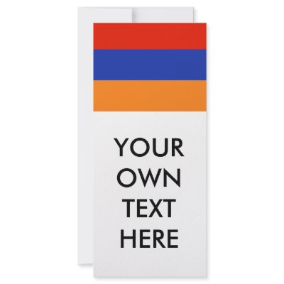 Armenia old Flag Rack Cards by flagshirts