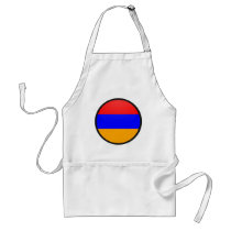 Armenia quality Flag Circle Apron