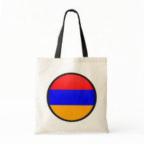 Armenia quality Flag Circle Bags