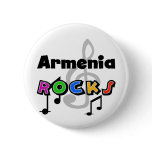 Armenia Rocks Button