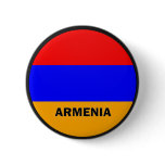 Armenia Roundel quality Flag Button