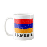 Armenia Vintage Flag Mugs