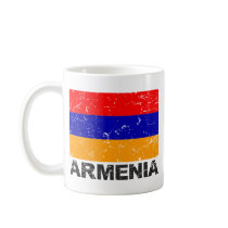 Armenia Vintage Flag Mugs