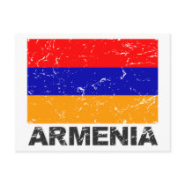 Armenia Vintage Flag Post Cards