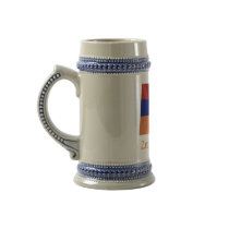 Armenia Waving Flag with Name in Armenian Mugs