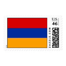 Armeniam flag stamp