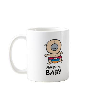Armenian Baby Coffee Mugs by teyes143