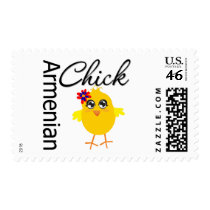 Armenian Chick postage by chicktshirts Armenian Chick postage