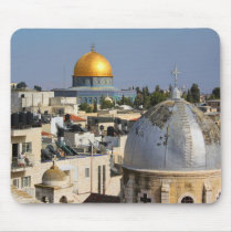 Armenian Church and the Dome of the Rock mousepads