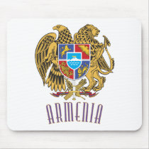 Armenian Coat of Arms Mouse Pads