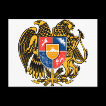 Armenian Coat of Arms postcards