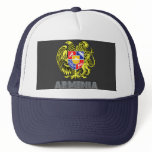 Armenian Emblem Mesh Hats