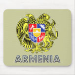 Armenian Emblem Mouse Pads