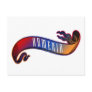 Armenian Flag Banner Postcards