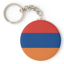 Armenian Flag Keychain