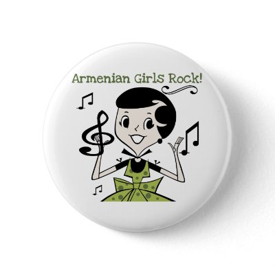 Armenian Girls Rock Pin by world_wide