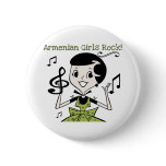 Armenian Girls Rock Pin