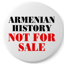 Armenian history: Not for sale buttons