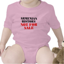 Armenian history: Not for sale t-shirts