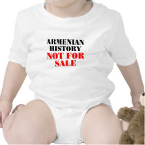 Armenian history: Not for sale t-shirts