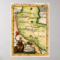 Armenian Map of 1684 Posters