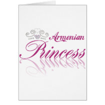 Armenian Princess Greeting Card