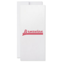 Armenian Custom Rack Cards