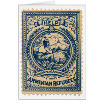 Armenian Refugees 1920 Christmas Seal cards