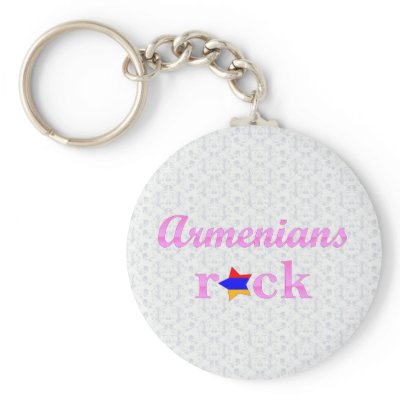Armenians Rock - Cute Pink Key Chains by representmycountry