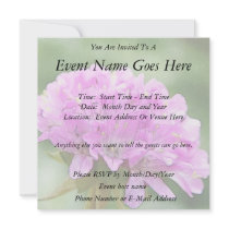 Armeria Maritima - Sea Thrift Custom Announcement