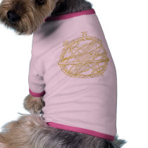 Armillary sphere pet clothing