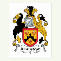 Armistead Family Crest Postcard