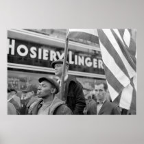 Armistice Day Celebration, 1930s Print