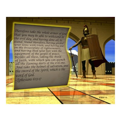 Armoir of God Print by theo