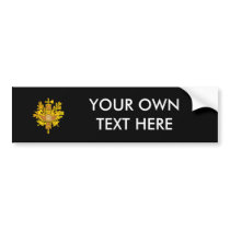 Armoiries République Coat of Arms Bumper Stickers