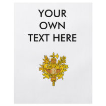 Armoiries République Coat of Arms Flyers