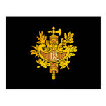 Armoiries République Coat of Arms Postcard