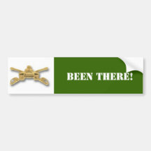 armor cav, BEEN THERE! Bumper Stickers