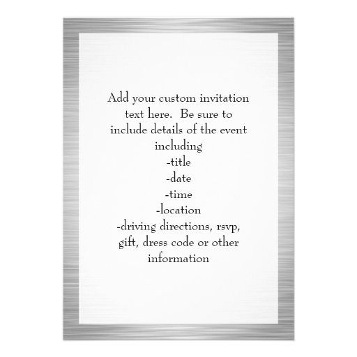 Armor of God Invitation