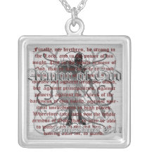 Armor of God Soldier Necklace