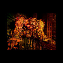 Armored roudou warrior poster