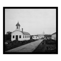 Armory Square Hospital & US Capitol 1865 posters