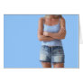 Arms Crossed Greeting Card