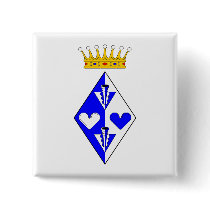 Arms_of_Baroness_de_la_Bay Pinback Buttons