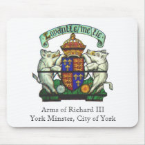 Arms of Richard III Mousepad
