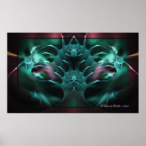 Arms of Sorrow Fractal Poster posters