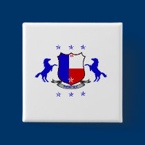 Arms of the Countess Louisiana buttons by baronvonservers Arms of the Countess Louisiana buttons