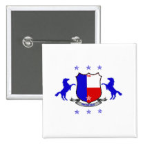 Arms of the Countess Louisiana buttons