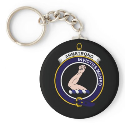 Armstrong - Clan Crest Key Chain by scottishclans